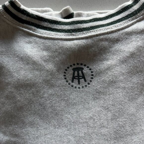 East Coast Girl Ribbed Champion Crewneck - Green - Barstool - Picture 4 of 8